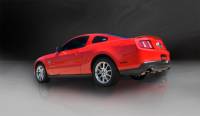 CORSA Performance - CORSA Performance 14319BLK Corsa 2011-2014 Ford Mustang 3.7L V6 Black Sport Axle-Back Dual Rear Exhaust - Image 5