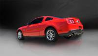 CORSA Performance - CORSA Performance 14319BLK Corsa 2011-2014 Ford Mustang 3.7L V6 Black Sport Axle-Back Dual Rear Exhaust - Image 6