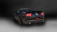 CORSA Performance - CORSA Performance 14320 Corsa 2011-2012 Ford Mustang Shelby GT500 5.4L V8 Polished Sport Axle-Back Exhaust - Image 5