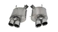 CORSA Performance - CORSA Performance 14321 Corsa 2013-2014 Ford Mustang Shelby GT500 5.8L V8 Polished Sport Axle-Back Exhaust - Image 3