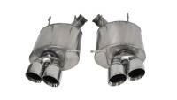 CORSA Performance - CORSA Performance 14321 Corsa 2013-2014 Ford Mustang Shelby GT500 5.8L V8 Polished Sport Axle-Back Exhaust - Image 5