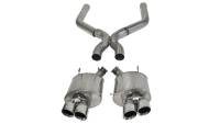 CORSA Performance - CORSA Performance 14323 Corsa 2013-2014 Ford Mustang Shelby GT500 5.8L V8 Polished Sport Axle-Back + XO Exhaust - Image 4