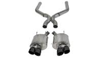 CORSA Performance - CORSA Performance 14323BLK Corsa 2013-2014 Ford Mustang Shelby GT500 5.8L V8 Black Sport Axle-Back + XO Exhaust - Image 4