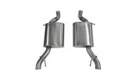 CORSA Performance - CORSA Performance 14325 Corsa 2014-16 Axle-Back Exhaust Dual Rear Polished Outlet 2014 Cadillac CTS Vsport 3.6L V6 Automatic - Image 2