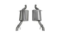 CORSA Performance - CORSA Performance 14325 Corsa 2014-16 Axle-Back Exhaust Dual Rear Polished Outlet 2014 Cadillac CTS Vsport 3.6L V6 Automatic - Image 4
