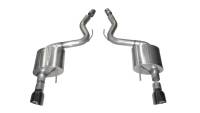 CORSA Performance - CORSA Performance 14326BLK Corsa 2015-2017 Ford Mustang GT 5.0 3in Axle Back Exhaust Black Dual 4.5in Tip Sport - Image 2