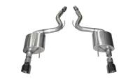 CORSA Performance - CORSA Performance 14326BLK Corsa 2015-2017 Ford Mustang GT 5.0 3in Axle Back Exhaust Black Dual 4.5in Tip Sport - Image 4