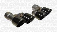 CORSA Performance - CORSA Performance 14333BLK Corsa 2015-2017 Ford Mustang GT 5.0 Black Quad Tips Kit - Image 2