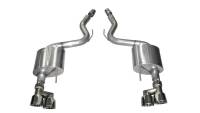 CORSA Performance - CORSA Performance 14334 Corsa 2015-2017 Ford Mustang GT 5.0 3in Axle Back Exhaust Polish Quad Tips (Sport) - Image 3