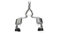 CORSA Performance - CORSA Performance 14335BLK Corsa 2015-2017 Ford Mustang GT 5.0 3in Cat Back Exhaust Black Quad Tips (Xtreme) - Image 2