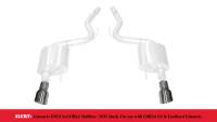 CORSA Performance - CORSA Performance 14346 Corsa 2015-2025 Ford Mustang GT 3.0in Inlet / 4.5in Outlet Polished Tip Kit (For Corsa Exhaust Only) - Image 2