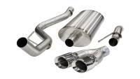 CORSA Performance - CORSA Performance 14387 Corsa 2011-2014 Ford F-150 Raptor 6.2L V8 Polished Sport Cat-Back Exhaust - Image 3