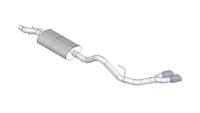 CORSA Performance - CORSA Performance 14392 Corsa 2011-2014 Ford F-150 EcoBoost 3.5L V6 Polished Sport Cat-Back Exhaust - Image 3