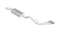 CORSA Performance - CORSA Performance 14392 Corsa 2011-2014 Ford F-150 EcoBoost 3.5L V6 Polished Sport Cat-Back Exhaust - Image 5