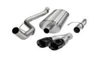 CORSA Performance - CORSA Performance 14393BLK Corsa 2011-2014 Ford F-150 5.0L V8 Black Sport Cat-Back Exhaust - Image 3