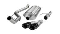 CORSA Performance - CORSA Performance 14393BLK Corsa 2011-2014 Ford F-150 5.0L V8 Black Sport Cat-Back Exhaust - Image 4