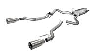 CORSA Performance - CORSA Performance 14397 Corsa 2017-2020 Ford F-150 Raptor 3.5L Sport Cat-Back Dual Rear Exit w/ 5in Satin Polished Tip - Image 5