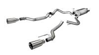 CORSA Performance - CORSA Performance 14397 Corsa 2017-2020 Ford F-150 Raptor 3.5L Sport Cat-Back Dual Rear Exit w/ 5in Satin Polished Tip - Image 6