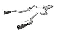 CORSA Performance - CORSA Performance 14397GNM Corsa 2017-2020 Ford F-150 Raptor 3.5L Sport Cat-Back Dual Rear Exit w/ 5in Gunmetal Tip - Image 3