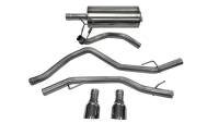 CORSA Performance - CORSA Performance 14405 Corsa 2009-2018 Dodge Ram 1500 4.7L Quad/Crew Cab/Short Bed Polished Dual Exit Cat-Back Exhaust - Image 2