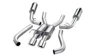 CORSA Performance - CORSA Performance 14405BLK Corsa 09-18 Dodge Ram 1500 4.7L/5.7L V8 Quad/Crew Cab/Short Bed Black Dual Rear Exit Cat-Back Exhaus - Image 3