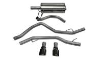 CORSA Performance - CORSA Performance 14405BLK Corsa 09-18 Dodge Ram 1500 4.7L/5.7L V8 Quad/Crew Cab/Short Bed Black Dual Rear Exit Cat-Back Exhaus - Image 4