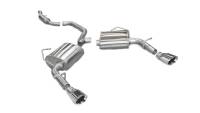 CORSA Performance - CORSA Performance 14413 Corsa 2011-2014 Chrysler 200/Dodge Avenger V6 Polished Sport Cat-Back Exhaust - Image 1