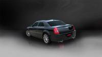CORSA Performance - CORSA Performance 14440 Corsa 2005-2010 Dodge Charger No Towing Hitch SRT-8 6.1L V8 Polished Xtreme Cat-Back Exhaust - Image 5