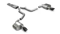 CORSA Performance - CORSA Performance 14440BLK Corsa 2005-2010 Dodge Charger SRT-8 6.1L V8 Black Xtreme Cat-Back Exhaust - Image 5