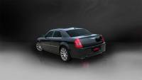CORSA Performance - CORSA Performance 14440BLK Corsa 2005-2010 Dodge Charger SRT-8 6.1L V8 Black Xtreme Cat-Back Exhaust - Image 7
