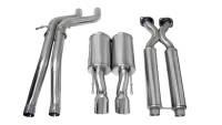 CORSA Performance - CORSA Performance 14451 Corsa 2006-2010 Jeep Grand Cherokee 6.1L V8 Polished Sport Cat-Back Exhaust - Image 4