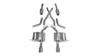 CORSA Performance - CORSA Performance 14459 Corsa 2011-2024 Dodge Durango 5.7L V8 Polished Sport Dual Rear Cat-Back Exhaust - Image 2