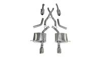 CORSA Performance - CORSA Performance 14459 Corsa 2011-2024 Dodge Durango 5.7L V8 Polished Sport Dual Rear Cat-Back Exhaust - Image 3