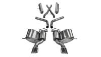 CORSA Performance - CORSA Performance 14466 Corsa 2012-2013 Jeep Grand Cherokee 6.4L V8 Polished Sport Cat-Back Exhaust - Image 1