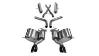 CORSA Performance - CORSA Performance 14466BLK Corsa 2012-2013 Jeep Grand Cherokee 6.4L V8 Black Sport Cat-Back Exhaust - Image 3
