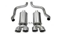 CORSA Performance - CORSA Performance 14469 Corsa 2005-2007 Chevrolet Corvette C6 6.0L V8 Polished Xtreme Axle-Back Exhaust - Image 4