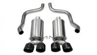 CORSA Performance - CORSA Performance 14469BLK Corsa 2005-2007 Chevrolet Corvette C6 6.0L V8 Black Xtreme Axle-Back Exhaust - Image 4