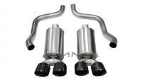 CORSA Performance - CORSA Performance 14469BLK Corsa 2005-2007 Chevrolet Corvette C6 6.0L V8 Black Xtreme Axle-Back Exhaust - Image 5
