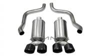 CORSA Performance - CORSA Performance 14469BLK Corsa 2005-2007 Chevrolet Corvette C6 6.0L V8 Black Xtreme Axle-Back Exhaust - Image 6