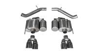 CORSA Performance - CORSA Performance 14478BLK Corsa 2016-2019 Cadillac ATS-V 3.6T 4in Black Sport Axle-Back Exhaust - Image 2