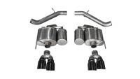 CORSA Performance - CORSA Performance 14478BLK Corsa 2016-2019 Cadillac ATS-V 3.6T 4in Black Sport Axle-Back Exhaust - Image 4