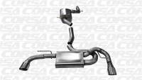 CORSA Performance - CORSA Performance 14491 Corsa 2010-2014 Volkswagen GTI Mk6 Polished Touring 3.0in Cat-Back Dual Exit Polished Pro-SeriesTips - Image 4