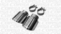 CORSA Performance - CORSA Performance 14497 Corsa 10-14 Volkswagen R Mk6 Polished Two 4.0in Polished Pro-Series Tips - Image 1