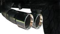 CORSA Performance - CORSA Performance 14523 Corsa 2011-2013 Chevrolet Silverado Crew Cab/Short Bed 1500 6.2L V8 Polished Sport Cat-Back Exhaust - Image 8