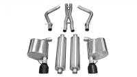 CORSA Performance - CORSA Performance 14537BLK Corsa 2011-2014 Chrysler 300 R/T 5.7L V8 Black Xtreme Cat-Back Exhaust - Image 1