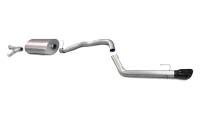 CORSA Performance - CORSA Performance 14573BLK Corsa 2008-2017 Toyota Sequoia 5.7L V8 Touring Cat-Back Exhaust w/Black 4in Tip - Image 1