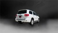 CORSA Performance - CORSA Performance 14573BLK Corsa 2008-2017 Toyota Sequoia 5.7L V8 Touring Cat-Back Exhaust w/Black 4in Tip - Image 5