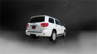 CORSA Performance - CORSA Performance 14573BLK Corsa 2008-2017 Toyota Sequoia 5.7L V8 Touring Cat-Back Exhaust w/Black 4in Tip - Image 6