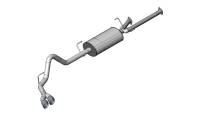 CORSA Performance - CORSA Performance 14577BLK Corsa 07-08 Toyota Tundra Double Cab/Crew Max 5.7L V8 Sport C/B Single Side Exit Dual Black Tips Exh - Image 3