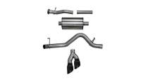 CORSA Performance - CORSA Performance 14745BLK Corsa 2017-22 Chevrolet Colorado 3.7L Extended Cab Sport Cat-Back System Single Rear Exit Black Tips - Image 3